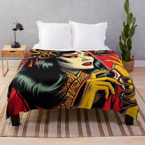 Item preview, Retro Japanese Woman designed and sold by PulpVintage.