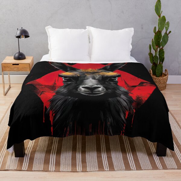 Item preview, Llama | Red minimalism designed and sold by ComicsFactory.