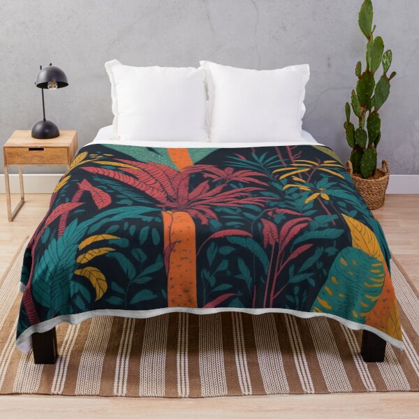 Item preview, Vibrant colorful Bright Botanical Selvatic floral Illustration designed and sold by PalmitoDecor.