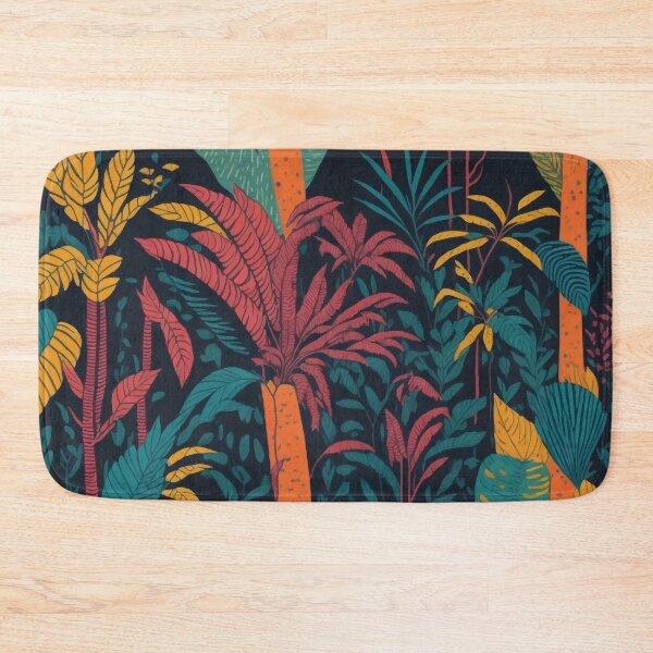 Item preview, Vibrant colorful Bright Botanical Selvatic floral Illustration designed and sold by PalmitoDecor.