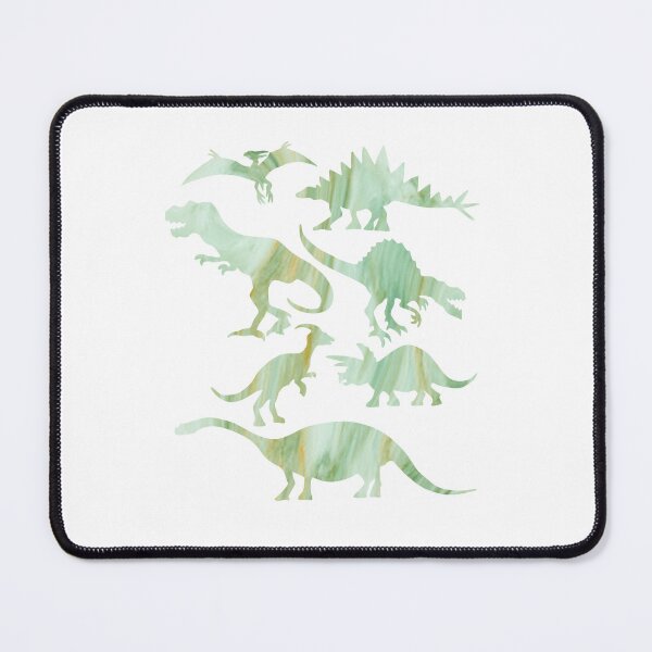 Item preview, Dinosaur Shapes Collection in Green Marble Look designed and sold by TerScott.