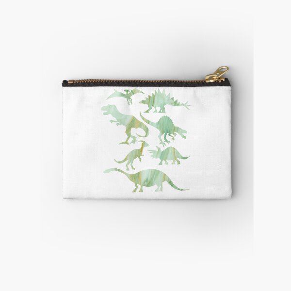 Aperçu de l'œuvre Collection de formes de dinosaures en aspect marbre vert créée et vendue par TerScott.
