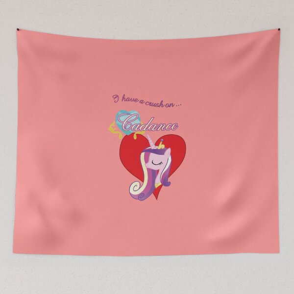 Item preview, I have a crush on... Cadance - with text designed and sold by Stinkehund.