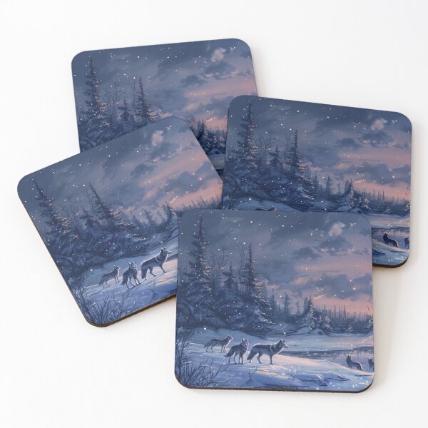 Item preview, Wolves In Winter designed and sold by RadekArt.