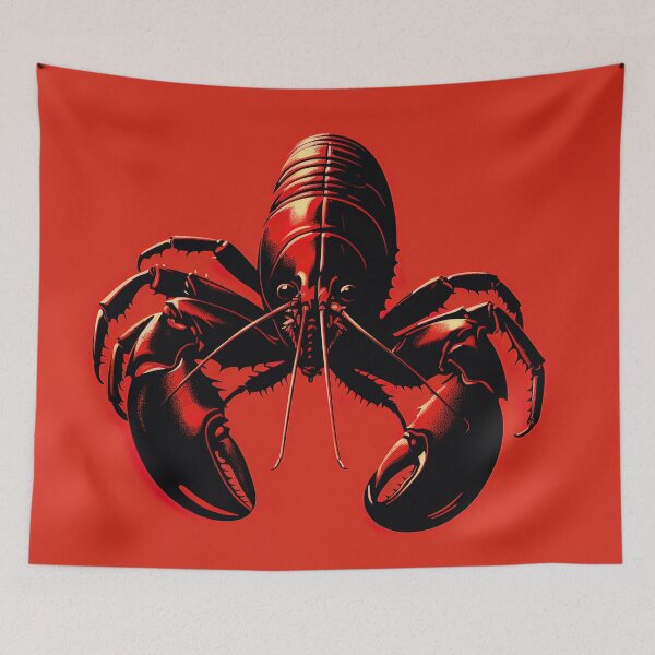 Item preview, Lobster | Red minimalism designed and sold by ComicsFactory.