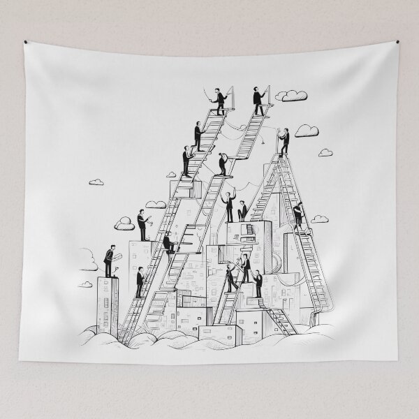 Item preview, stairs to the moon designed and sold by Ricardo Rodríguez Pérez.