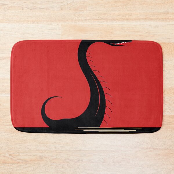 Item preview, Loch Ness Monster | Red minimalism designed and sold by ComicsFactory.