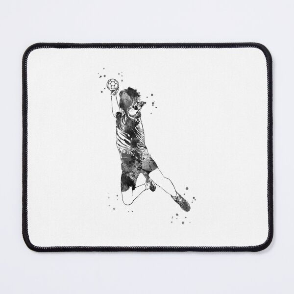 Item preview, Handball Player Boy Hits The Ball designed and sold by Rosaliartbook.