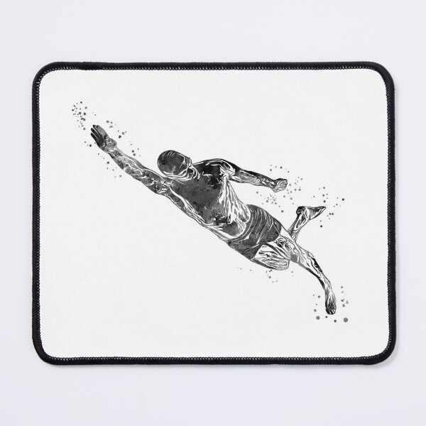 Item preview, Swimmer Diving in Water designed and sold by Rosaliartbook.