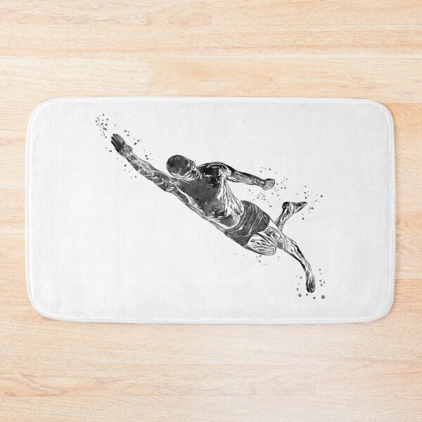 Item preview, Swimmer Diving in Water designed and sold by Rosaliartbook.