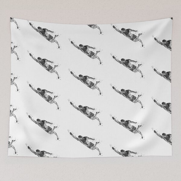 Item preview, Swimmer Diving in Water designed and sold by Rosaliartbook.