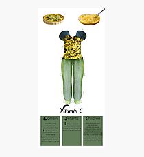 The Paper Doll Project: Zucchini Pants Photographic Print