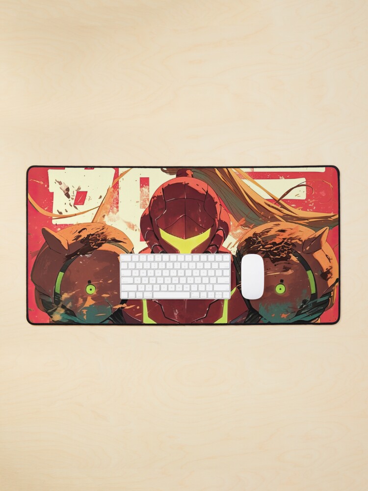 Thumbnail 1 of 5, Mouse Pad, Samus Manga Cover Style designed and sold by blackdogshop.