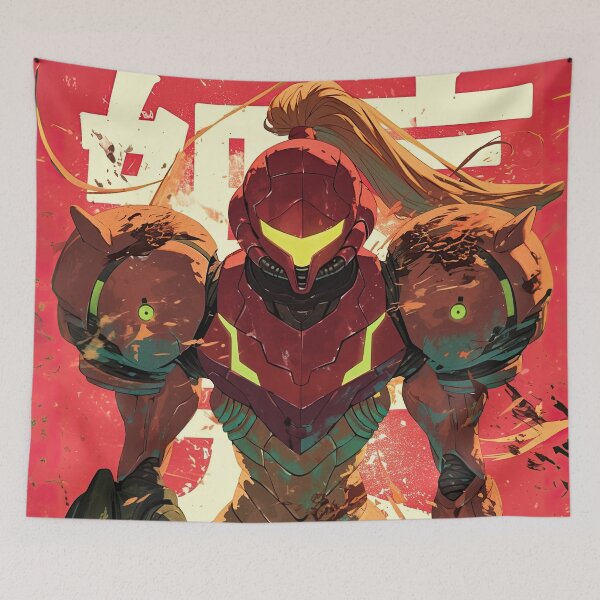 Item preview, Samus Manga Cover Style designed and sold by blackdogshop.