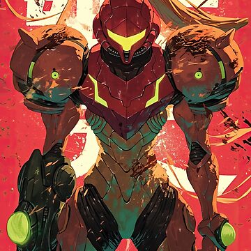 Artwork thumbnail, Samus Manga Cover Style by blackdogshop