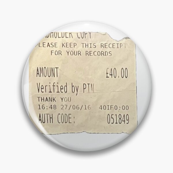 Item preview, Receipt Photo designed and sold by jailhousefrog.