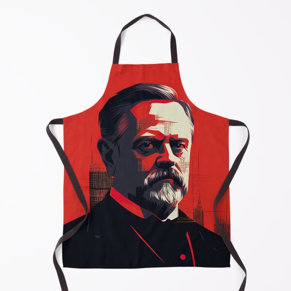 Item preview, Louis Pasteur | Red minimalism designed and sold by ComicsFactory.