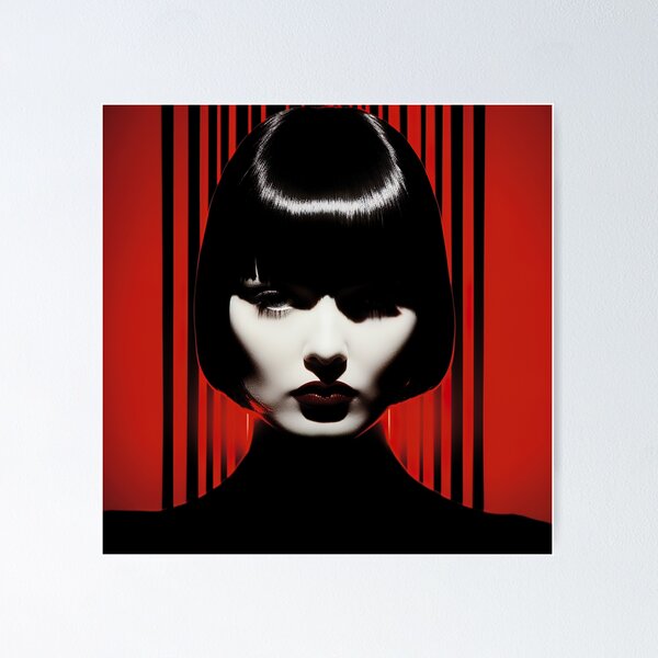 Item preview, Louise Brooks | Red minimalism designed and sold by ComicsFactory.