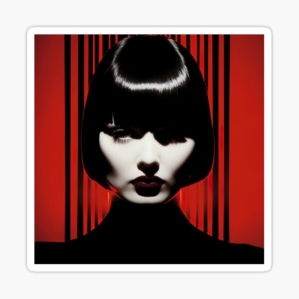 Item preview, Louise Brooks | Red minimalism designed and sold by ComicsFactory.