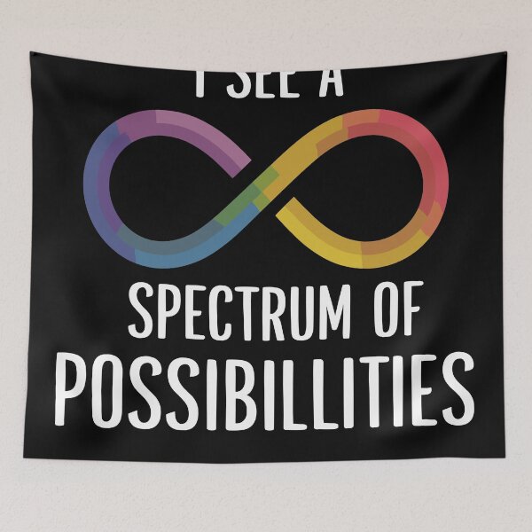 Item preview,  Spectrum of Possibilities - Embracing Autism Awareness  designed and sold by QuantaPixel.