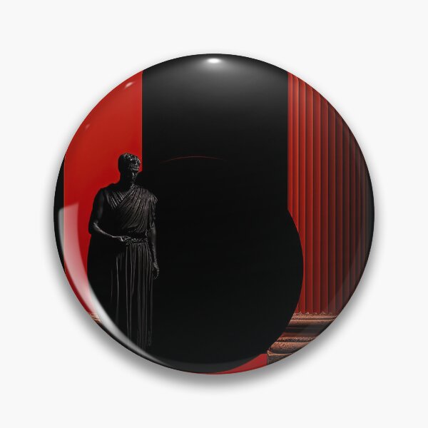 Item preview, Lucretius | Red minimalism designed and sold by ComicsFactory.