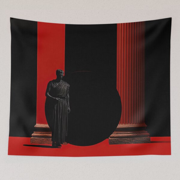 Item preview, Lucretius | Red minimalism designed and sold by ComicsFactory.