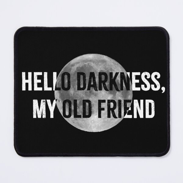 Item preview, Hello Darkness with Moon designed and sold by Heather  Wheeler.