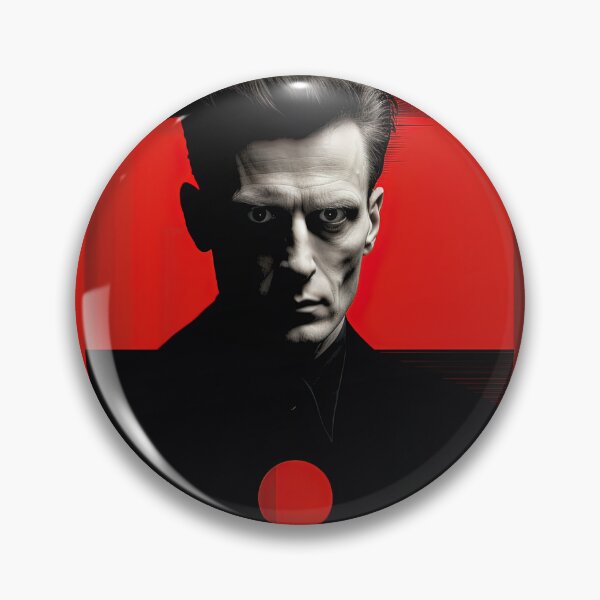 Item preview, Ludwig Wittgenstein | Red minimalism designed and sold by ComicsFactory.