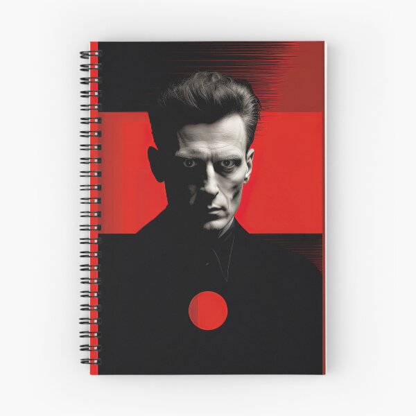 Item preview, Ludwig Wittgenstein | Red minimalism designed and sold by ComicsFactory.