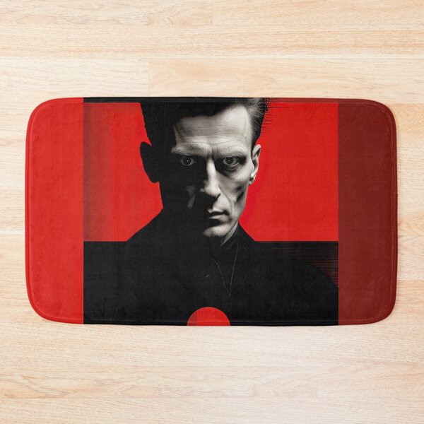 Item preview, Ludwig Wittgenstein | Red minimalism designed and sold by ComicsFactory.
