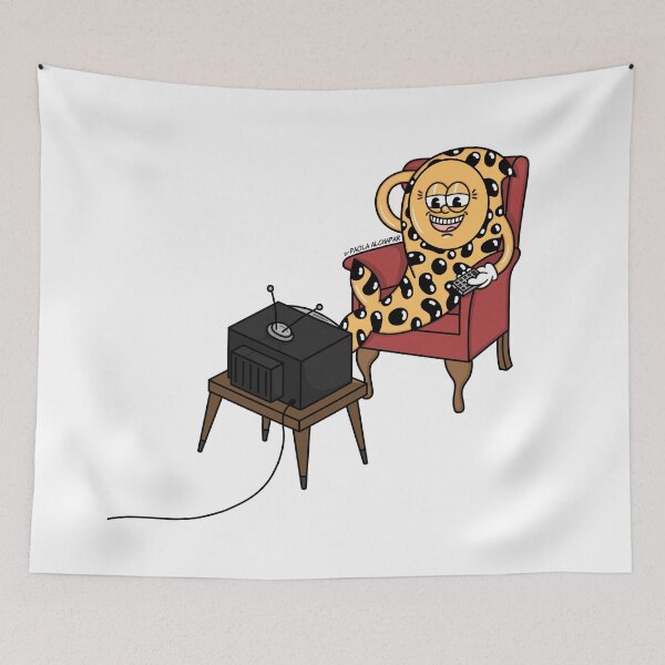 Item preview, Pate watching TV designed and sold by paolaalchapar.