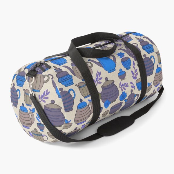 Item preview, Tea pots pattern blue designed and sold by Alessandro Remo Mazzoni Remotextiles.