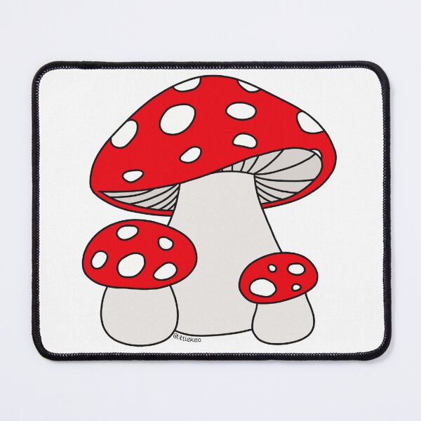 Item preview, Red mushrooms designed and sold by LittleKeo-Shop.
