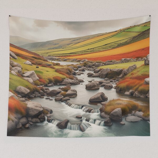 Item preview, A Quintessential Welsh Landscape in Artificial Intelligence designed and sold by LymphomaLass.