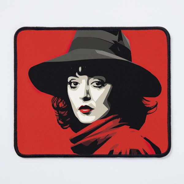 Item preview, Mabel Normand | Red minimalism designed and sold by ComicsFactory.