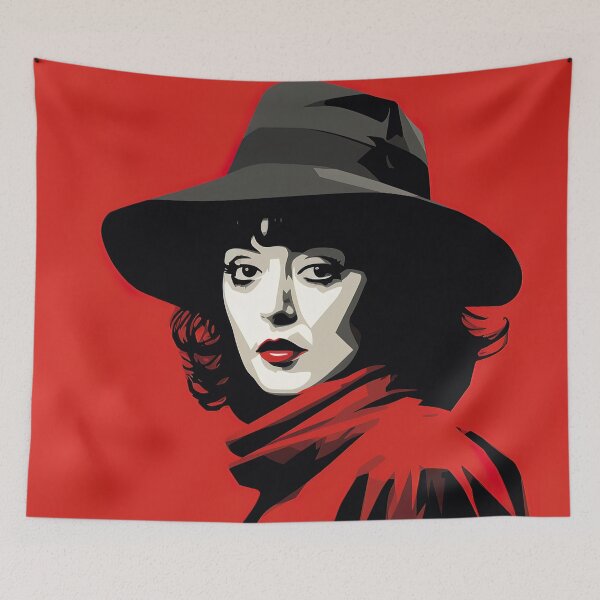 Item preview, Mabel Normand | Red minimalism designed and sold by ComicsFactory.
