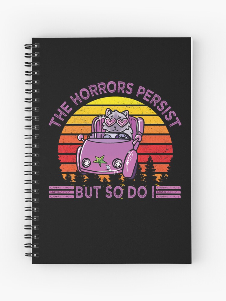 Thumbnail 1 of 3, Journal, the horrors persist but so do i Vintage Style designed and sold by CHAKSTYLE.