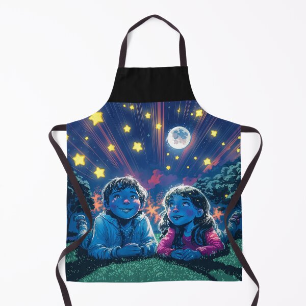 Item preview, Stargazing with your love in your childhood designed and sold by EmeraldeaArt.