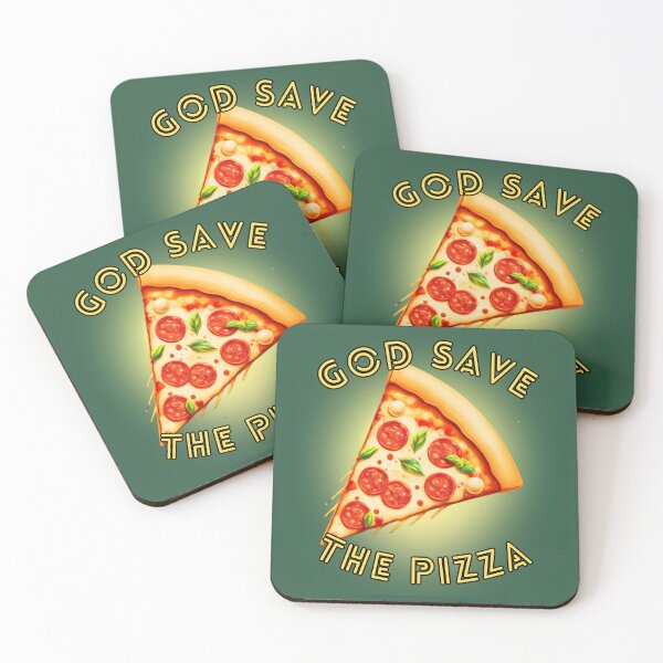 Item preview, God Save The Pizza. designed and sold by NewtBoo.