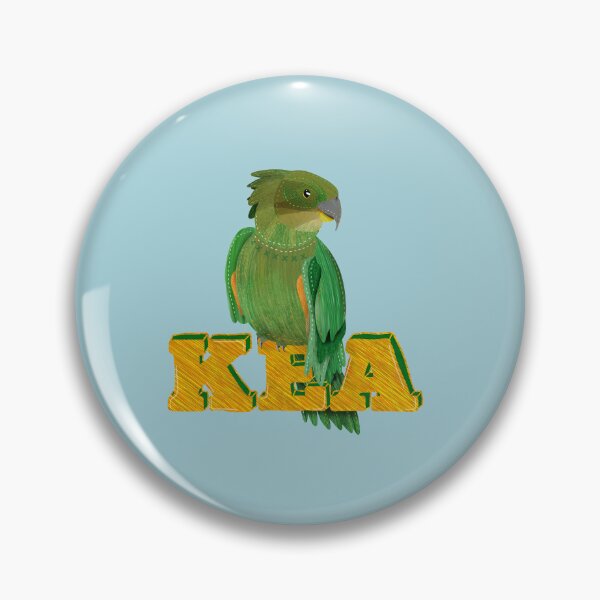 Item preview, Kea NZ bird designed and sold by piedaydesigns.