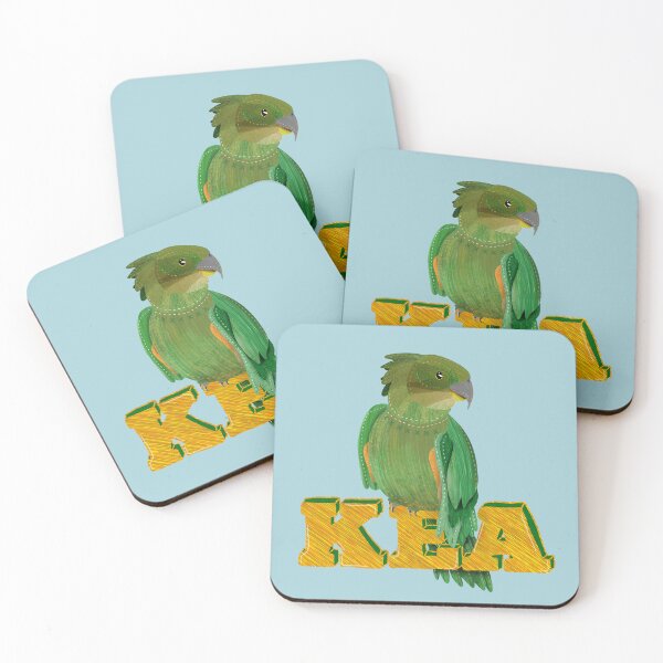 Item preview, Kea NZ bird designed and sold by piedaydesigns.