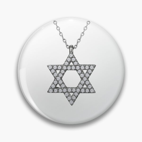 Item preview, Star of David silver necklace designed and sold by Nelli Designz.