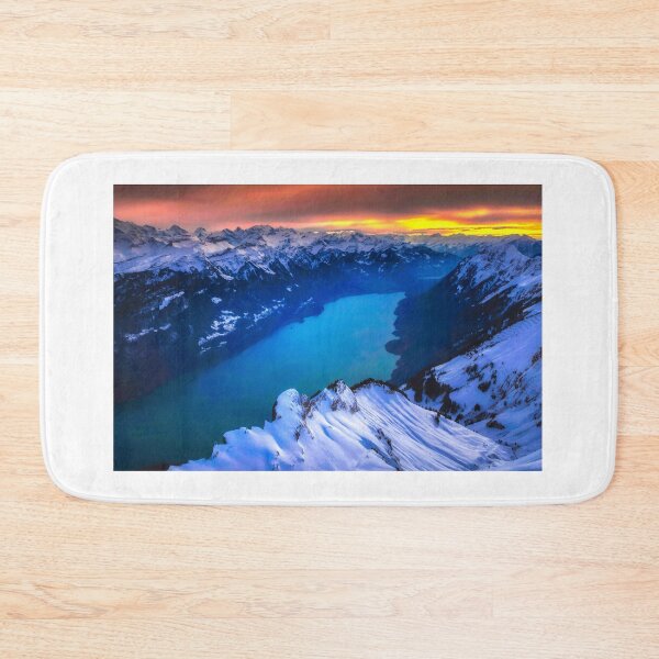 Item preview, WINTER ALPS LAKE designed and sold by SSP-PRINTS.