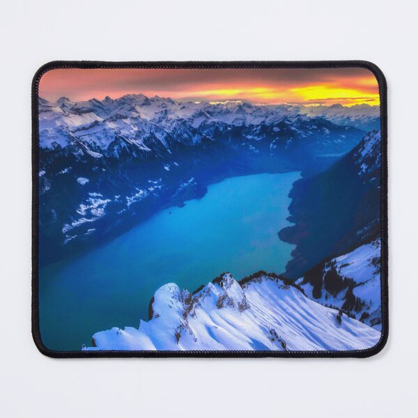 Item preview, WINTER ALPS LAKE designed and sold by SSP-PRINTS.