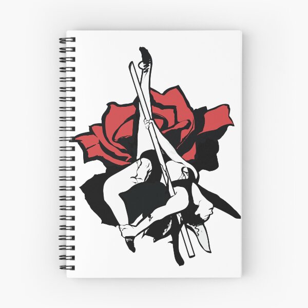 Aperçu de l'œuvre Rose danseuse de pôle Sticker créée et vendue par Soratern.