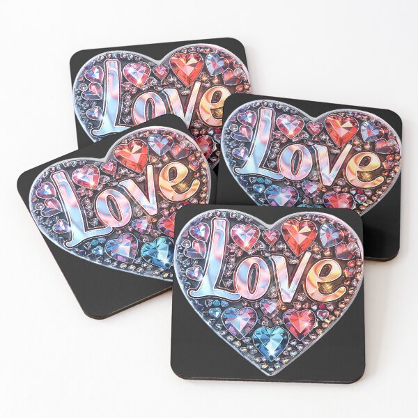 Item preview, Diamond Love: Radiant Affection designed and sold by AI-Only Creations.