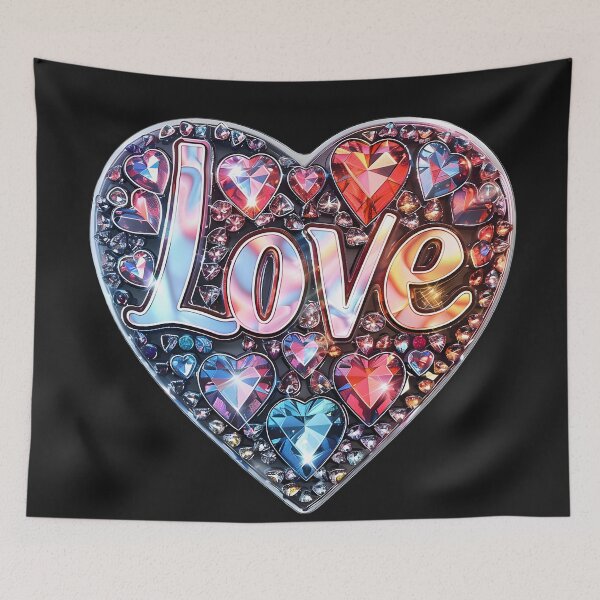 Item preview, Diamond Love: Radiant Affection designed and sold by AI-Only Creations.