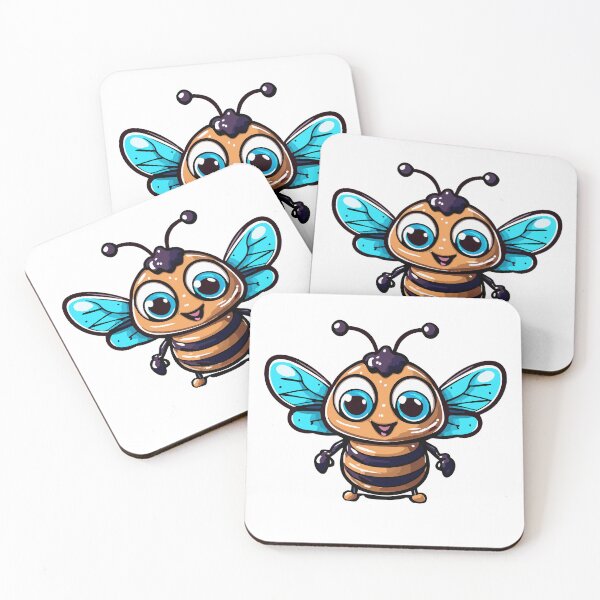 Item preview, Bumblebee Smiling Happy Cute designed and sold by ArtPuffen.
