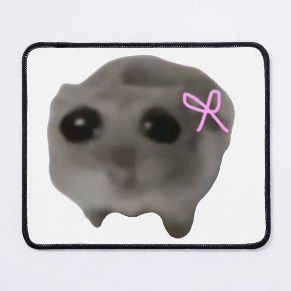 Item preview, Sad Hamster Meme designed and sold by preppydoodles.