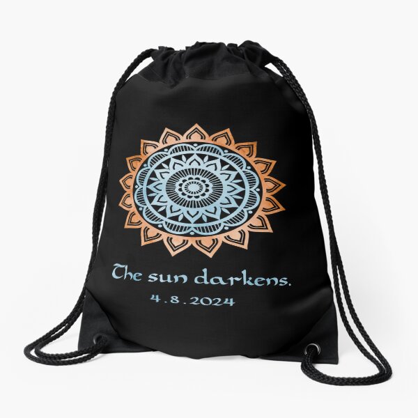 Item preview, Total Solar Eclipse Mandala - April 8 2024 designed and sold by recoverytree.